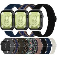 Elastisches Nylonband - Bohemian blau - Huawei Watch Fit 3 / Fit 4