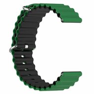 Ocean Style Armband - Gr&uuml;n / Schwarz - Xiaomi Watch 2 / Xiaomi Watch S1 / S2 / S3 / S4 / Mi Watch