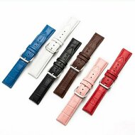 Crocodile Lederband - Wei&szlig; - Xiaomi Watch 2 / Xiaomi Watch S1 / S2 / S3 / S4 / Mi Watch