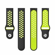Sport Edition - Schwarz + Gr&uuml;n - Xiaomi Watch 2 / Xiaomi Watch S1 / S2 / S3 / S4 / Mi Watch
