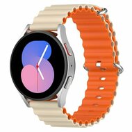 Ocean Style Armband - Beige / orange - Xiaomi Watch 2 / Xiaomi Watch S1 / S2 / S3 / S4 / Mi Watch