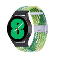 Geflochtenes Nylonband - Gr&uuml;n / Hellgr&uuml;n - Xiaomi Watch 2 / Xiaomi Watch S1 / S2 / S3 / S4 / Mi Watch