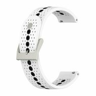 Dot Pattern Armband - Wei&szlig; - Xiaomi Watch 2 / Xiaomi Watch S1 / S2 / S3 / S4 / Mi Watch