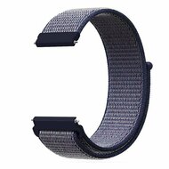 Sport Loop Nylon armband - Dunkelblau - Xiaomi Watch 2 / Xiaomi Watch S1 / S2 / S3 / S4 / Mi Watch