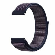 Sport Loop Nylon armband - Marineblau/Dunkellila gemischt - Xiaomi Watch 2 / Xiaomi Watch S1 / S2 / S3 / S4 / Mi Watch