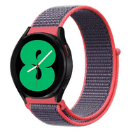 Sport Loop Nylon armband - Magenta - Xiaomi Watch 2 / Xiaomi Watch S1 / S2 / S3 / S4 / Mi Watch
