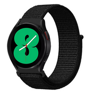 Sport Loop Nylon armband - Schwarz - Xiaomi Watch 2 / Xiaomi Watch S1 / S2 / S3 / S4 / Mi Watch