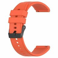 Garmin Forerunner 55 / 245 / 645 - Armband mit Silikonschlie&szlig;e - Orange
