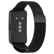 Milanaise Armband - Schwarz - Huawei Band 10 / 9 / 8