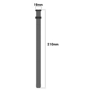 Milanaise Armband - Schwarz - Huawei Band 10 / 9 / 8