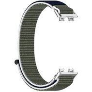 Sport Loop Nylonband - Blau / gr&uuml;n - Huawei Band 10 / 9 / 8
