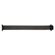 Milanaise-Edelstahlarmband - Schwarz - Geeignet f&uuml;r Apple Watch 38mm / 40mm / 41mm / 42mm