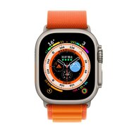 Alpine Loop Armband - Orange - Geeignet f&uuml;r Apple Watch 44mm / 45mm / 46mm / 49mm