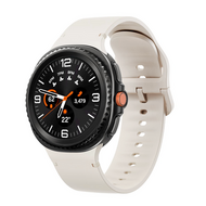 Weiches Silikonband - Gr&ouml;&szlig;e: M/L - Starlight - Samsung Galaxy Watch 8 - 40mm / 44mm