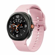 Weiches Silikonband - Gr&ouml;&szlig;e: M/L - Rosa - Samsung Galaxy Watch 8 - 40mm / 44mm
