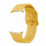 Weiches Silikonband - Gr&ouml;&szlig;e: M/L - Ocker - Samsung Galaxy Watch 8 - 40mm / 44mm