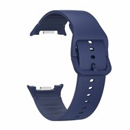 Weiches Silikonband - Gr&ouml;&szlig;e: M/L - Dunkelblau - Samsung Galaxy Watch 8 - 40mm / 44mm
