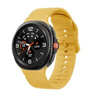 Weiches Silikonband - Gr&ouml;&szlig;e: S/M - Ocker - Samsung Galaxy Watch 8 - 40mm / 44mm
