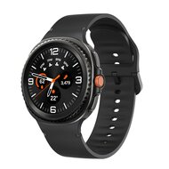 Weiches Silikonband - Gr&ouml;&szlig;e: S/M - Schwarz - Samsung Galaxy Watch 8 - 40mm / 44mm