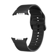 Weiches Silikonband - Gr&ouml;&szlig;e: S/M - Schwarz - Samsung Galaxy Watch 8 - 40mm / 44mm