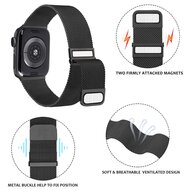 Milanaise Band - Polarstern / Starlight - Extra starker Magnet - Geeignet f&uuml;r Apple Watch 38mm / 40mm / 41mm / 42mm