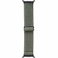 Elastisches Solo Loop Nylonarmband - Dunkelgr&uuml;n - Samsung Galaxy Watch 8 Classic - 46mm