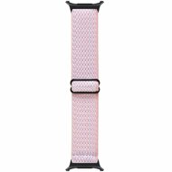 Elastisches Solo Loop Nylonarmband - Rosa - Samsung Galaxy Watch 8 Classic - 46mm