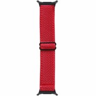 Elastisches Solo Loop Nylonarmband - Rot - Samsung Galaxy Watch 8 Classic - 46mm