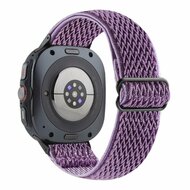 Elastisches Solo Loop Nylonarmband - Lila - Samsung Galaxy Watch 8 Classic - 46mm
