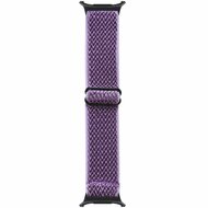 Elastisches Solo Loop Nylonarmband - Lila - Samsung Galaxy Watch 8 Classic - 46mm