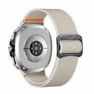 Nylon Loop Armband - Starlight - Samsung Galaxy Watch 8 Classic - 46mm