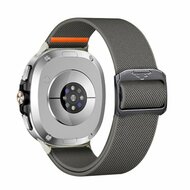 Nylon Loop Armband - Grau - Samsung Galaxy Watch 8 Classic - 46mm