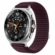 Nylon-Rippenband - Dunkelviolett - Samsung Galaxy Watch 8 Classic - 46mm