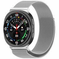 Milanaise Armband - Silber - Samsung Galaxy Watch 8 Classic - 46mm
