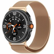 Milanaise Armband - Champagner Gold - Samsung Galaxy Watch 8 Classic - 46mm