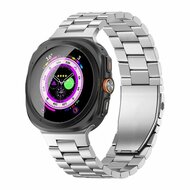 Titan-Gliederarmband - Silber - Samsung Galaxy Watch 8 Classic - 46mm
