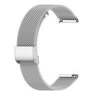 Milanaise-Armband mit Klemmverschluss - Silber - Garmin Lily 2