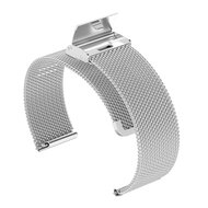 Milanaise-Armband mit Klemmverschluss - Silber - Garmin Lily 2