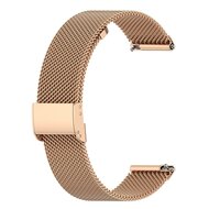 Milanaise-Armband mit Klemmverschluss - Ros&eacute;gold - Garmin Lily 2