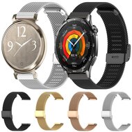 Milanaise-Armband mit Klemmverschluss - Gold - Garmin Lily 2