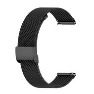 Milanaise-Armband mit Klemmverschluss - Schwarz - Garmin Lily 2