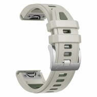 Silikonarmband - Sandgrau - Garmin Instinct E - 40mm