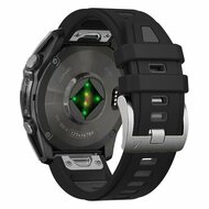Silikonarmband - Schwarz - Garmin Instinct E - 40mm