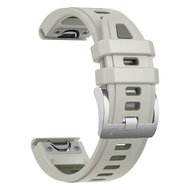 Silikonarmband - Sandgrau - Garmin Fenix 8 - 43mm
