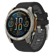 Silikonarmband - Schwarz - Garmin Fenix 8 - 43mm