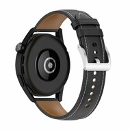 Garmin Venu 4 - 45mm - Luxus-Lederarmband - Schwarz - Leder