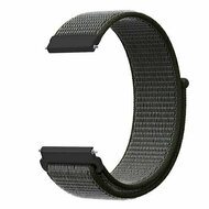Sport Loop Nylonarmband - Dunkelgr&uuml;n mit grauem Band - Huawei Watch GT 6 / GT 6 pro - 46mm