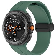 D-buckle Solid Line Sportarmband - Gr&uuml;n - Samsung Galaxy Watch 8 Classic - 46mm