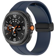D-buckle Solid Line Sportarmband - Dunkelblau - Samsung Galaxy Watch 8 Classic - 46mm