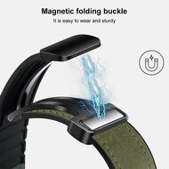 Leder- und Silikonarmband - Grau - Samsung Galaxy Watch 8 Classic - 46mm